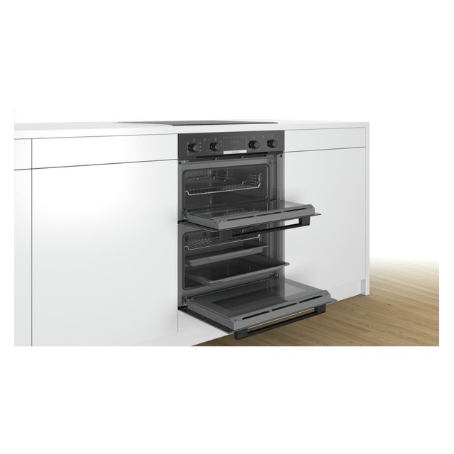 Bosch NBS533BB0B Series 4 Built-Under Double Electric Oven