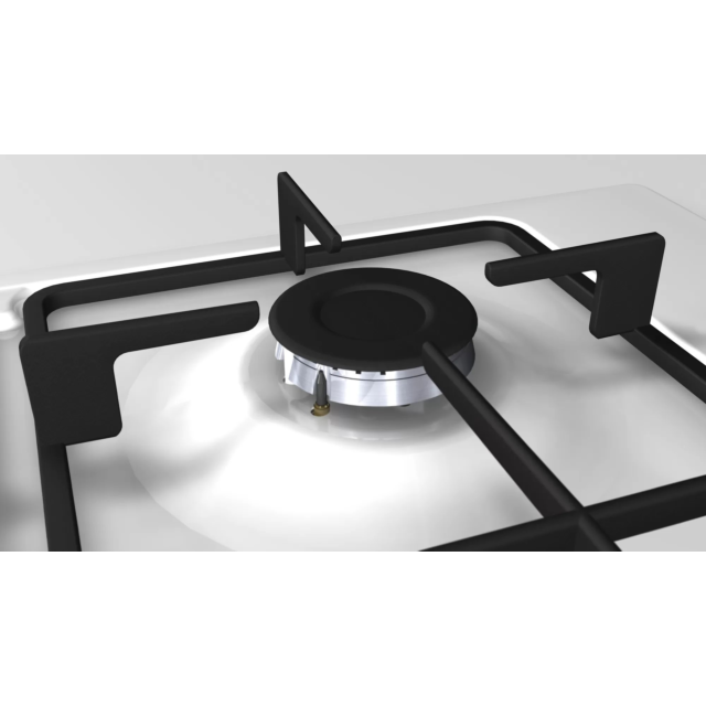 Bosch PBP6B2B60 58cm Gas Hob - White