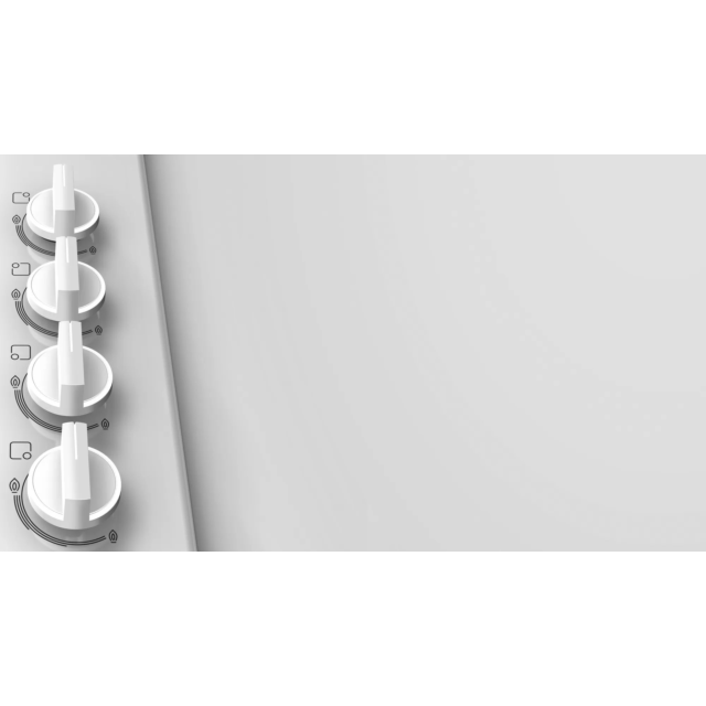 Bosch PBP6B2B60 58cm Gas Hob - White