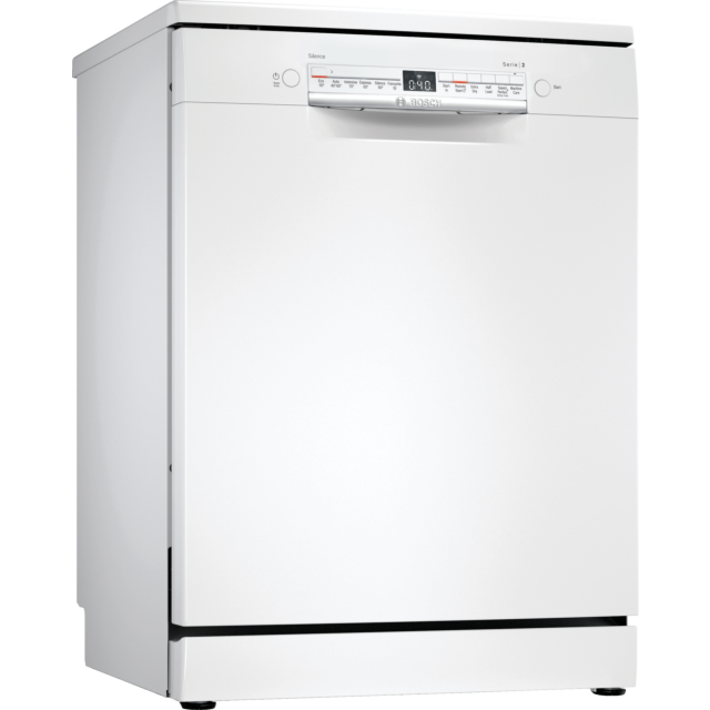Bosch SMS2HVW66G Full Size Dishwasher - White