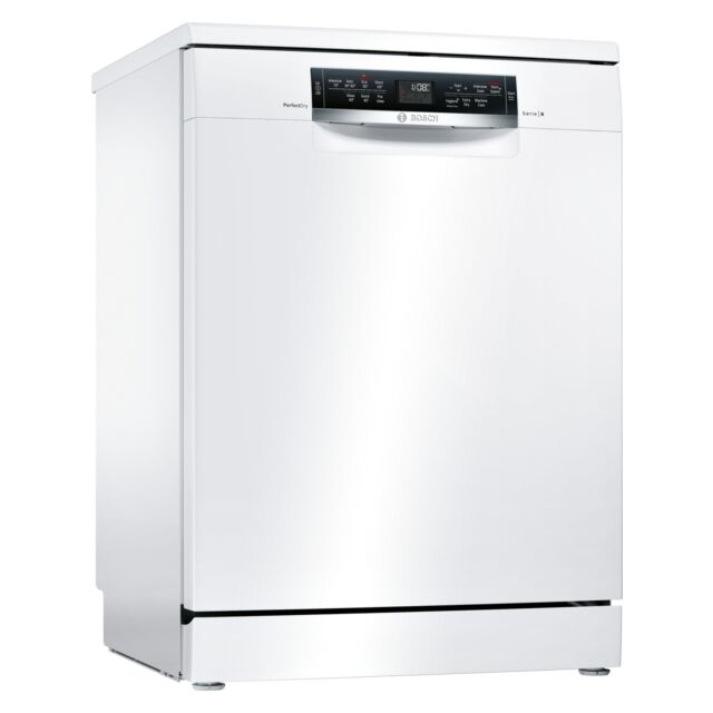Bosch SMS67MW00G 14 Place Settings Full Size Dishwasher with PerfectDry - White