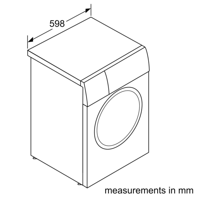 Bosch WGG244ZCGB 9kg 1400 Spin Washing Machine - Graphite