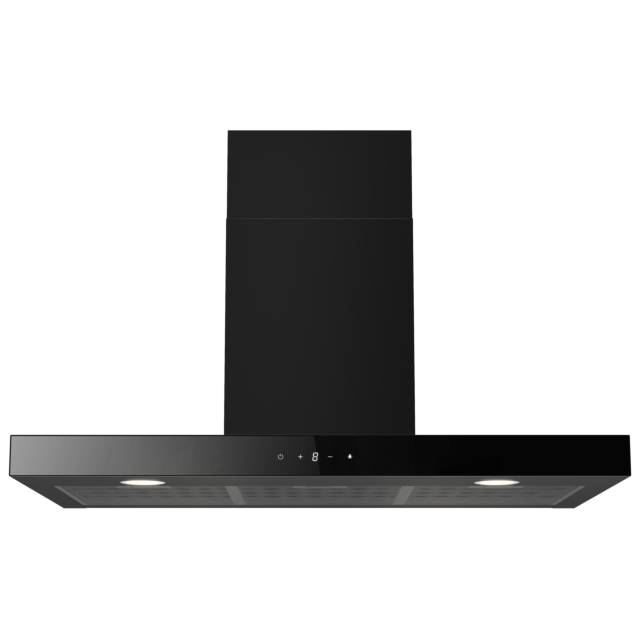 Cata UBSBOX90BK Chimney Hood