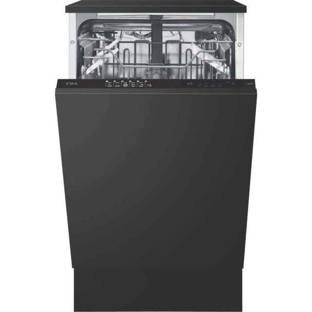 CDA CDI4121 45cm Integrated Slimline Dishwasher 10PS