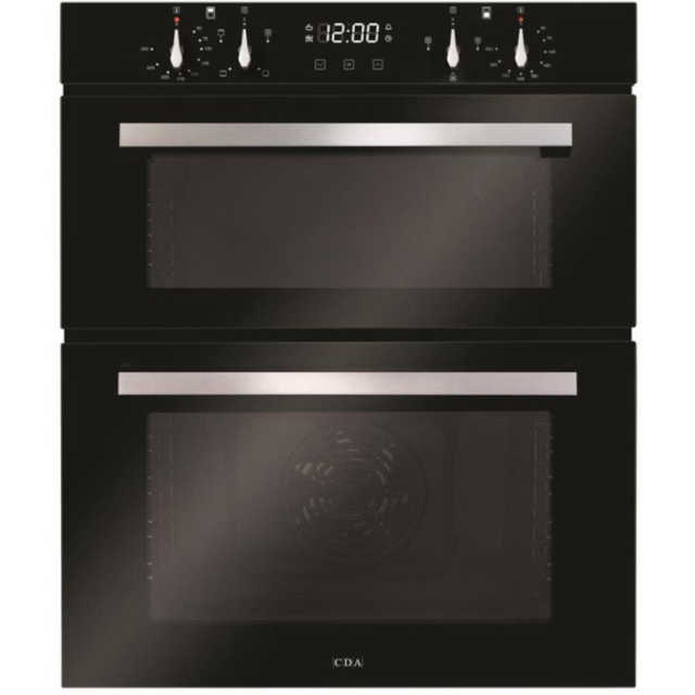 CDA DC741BL 54cm Black Built-Under Electric Oven