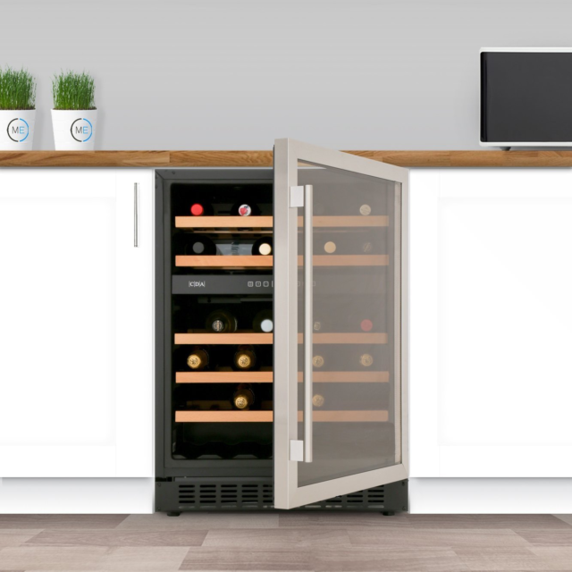 CDA FWC604SS Undercounter Wine Cooler - Stainless Steel