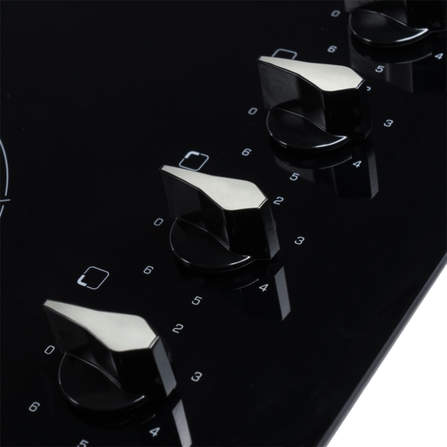 CDA HC6212FR 4-Zone Ceramic Hob Black 59.2cm