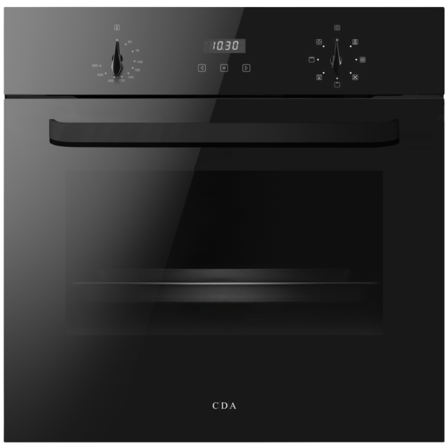 CDA SC223BL 59.5cm Electric Single Oven - Black