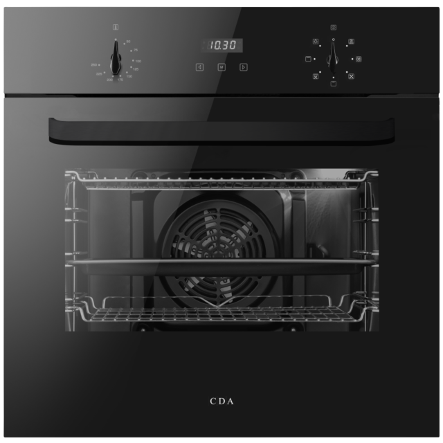 CDA SC223BL 59.5cm Electric Single Oven - Black