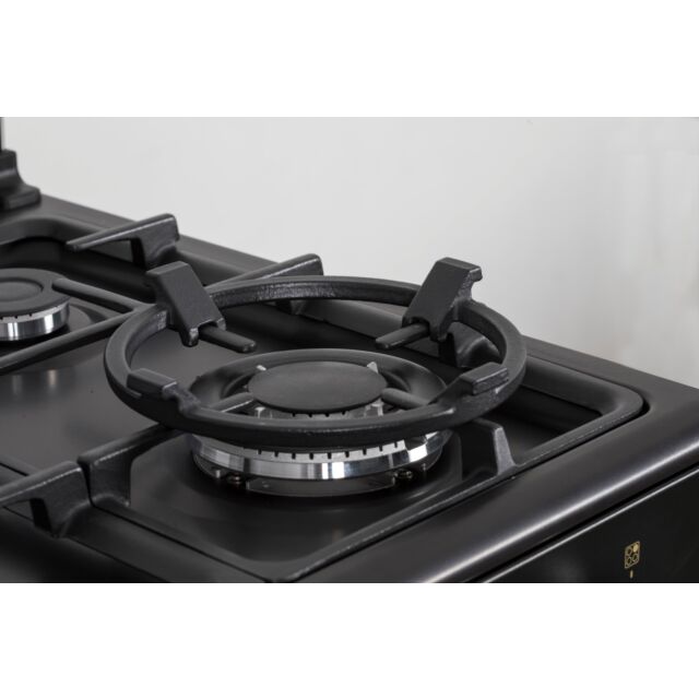 Creda C60DFMRA 59.8cm Dual Fuel Rangecooker with Double Oven and Gas Hob - Anthracite