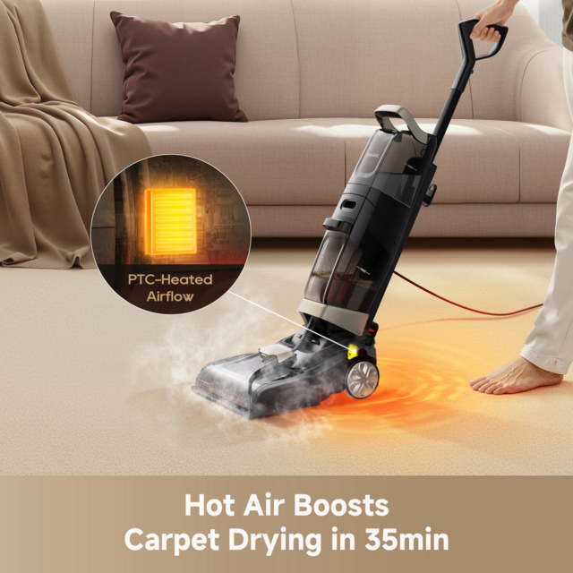 Dreame HCU11A CU20 Pro Steam Carpet Cleaner with Suction