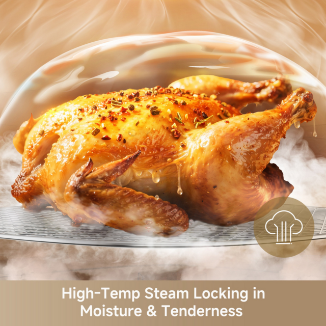 Dreame PT60_GREY Air Fryer with Dual 3D Hot Air Cook