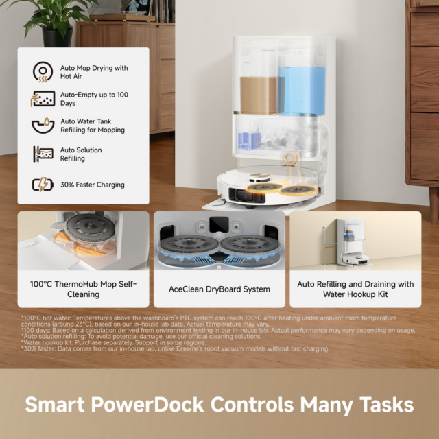 Dreame RLL51SE_WH Smart Vacuum and Mop Robot