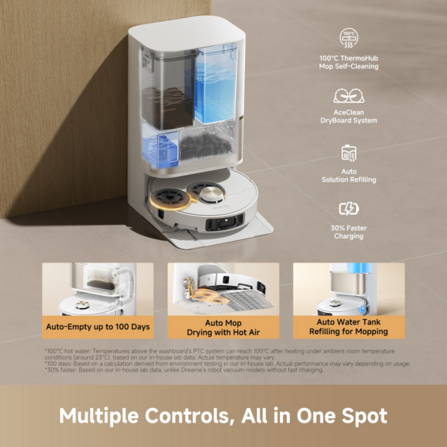 Dreame RLL88HE_WH L50s Pro Ultra smart vacuum mop