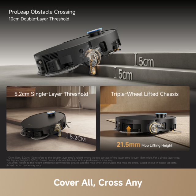 Dreame RLX96DE_BK X60 Pro Ultra Smart Robot Vacuum