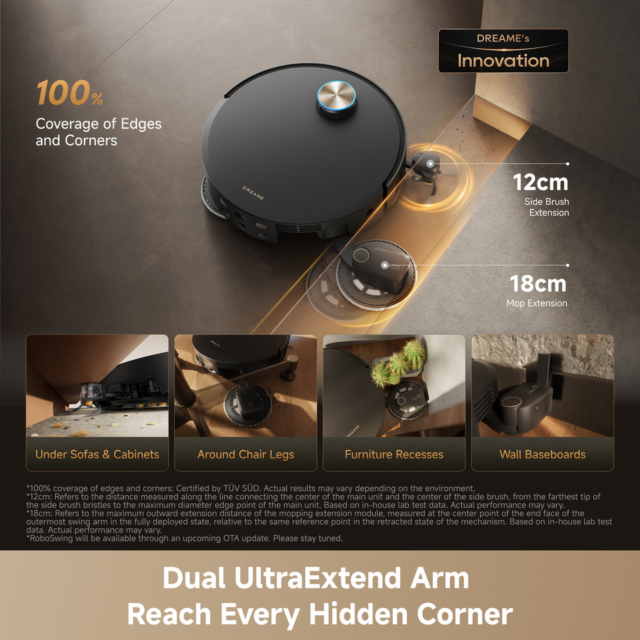 Dreame RLX96DE_BK X60 Pro Ultra Smart Robot Vacuum