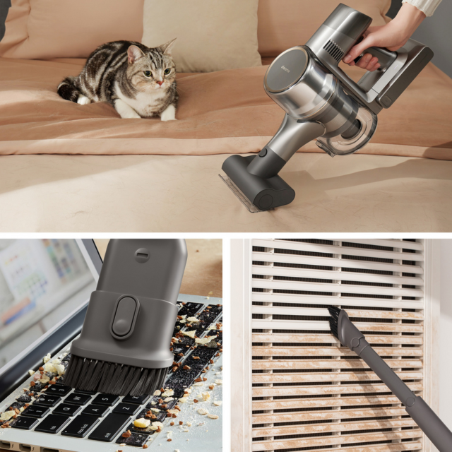 Dreame R20 Cordless Stick Vacuum with 600W Suction
