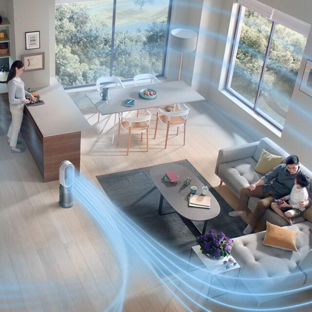 Dyson HP07 Pure Hot+Cool purifying fan heater