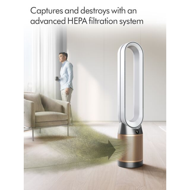 Dyson TP09-2024 HEPA Cool? Formaldehyde Purifying Fan - White
