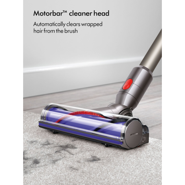 Dyson V8NEW-1 Cordless Stick Vacuum Cleaner - 40 Minutes Run Time - Silver