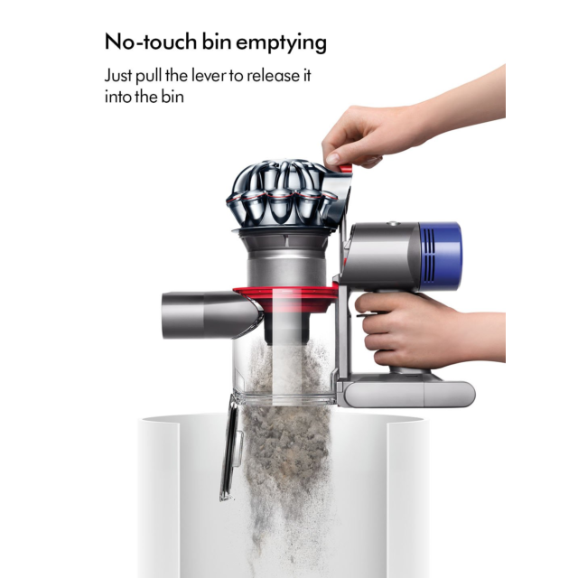 Dyson V8NEW-1 Cordless Stick Vacuum Cleaner - 40 Minutes Run Time - Silver