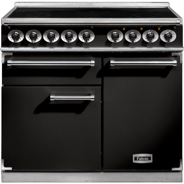 Falcon Deluxe 1000 Induction Black/Chrome F1000DXEIBL/C-EU