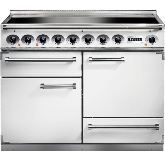Falcon Deluxe 1092 Induction White Nickel F1092DXEIWH/N-EU