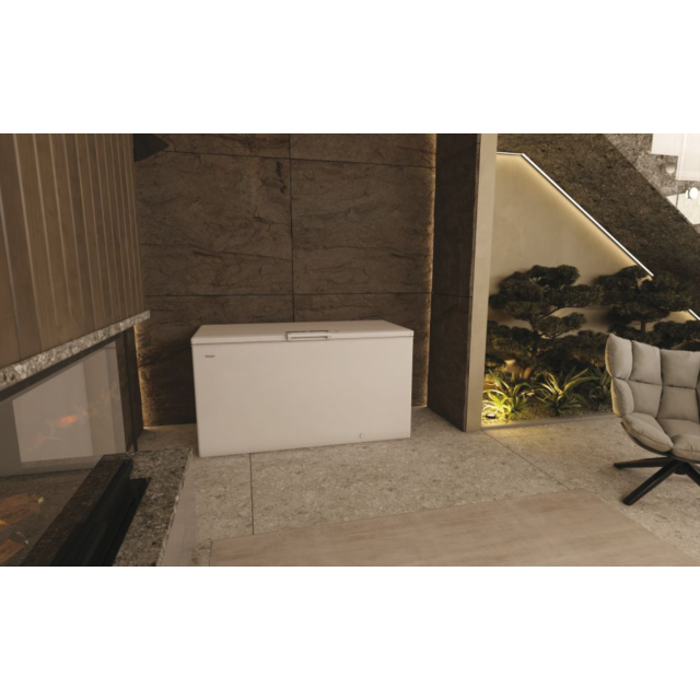 Haier HCE519EK 508L White Chest Freezer E Class