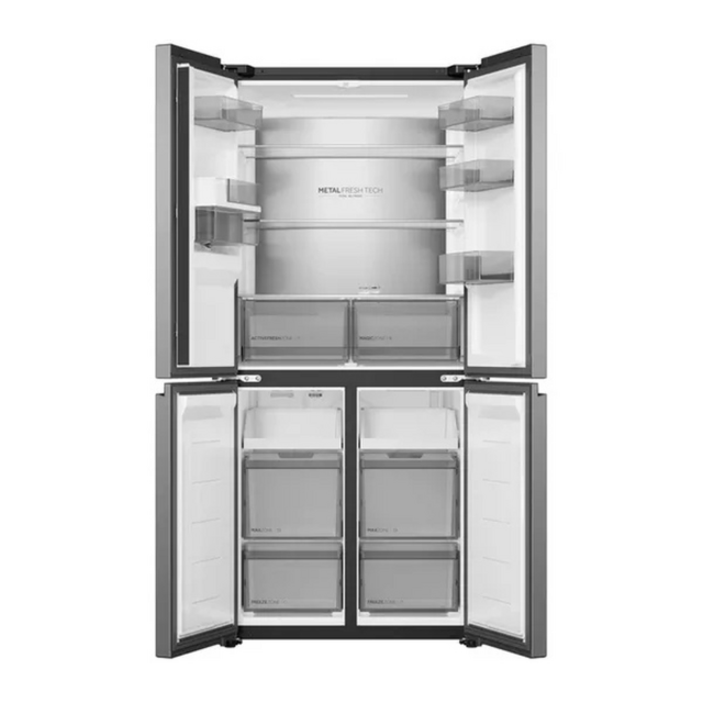 Haier HCR58S18CWMM No Frost Fridge Freezer Stainless