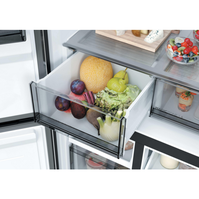 Haier HCR58S18CWMM No Frost Fridge Freezer Stainless