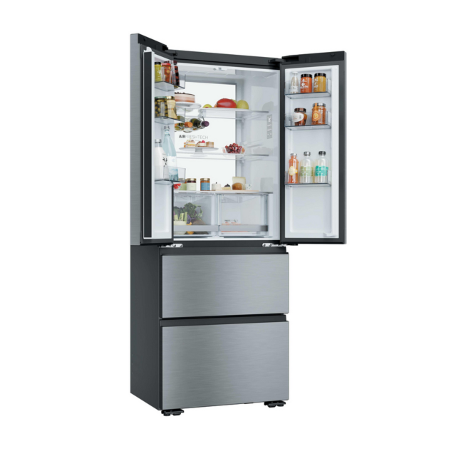 Haier HFKR5718DNMM 60/40 No Frost Multi-door FridgeFreezer