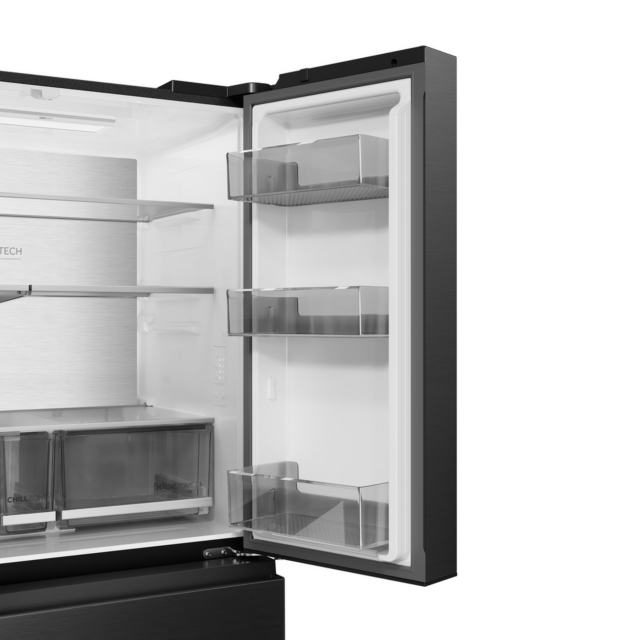 Haier HFR59F18CWMB 700L French Door Fridge Freezer Black
