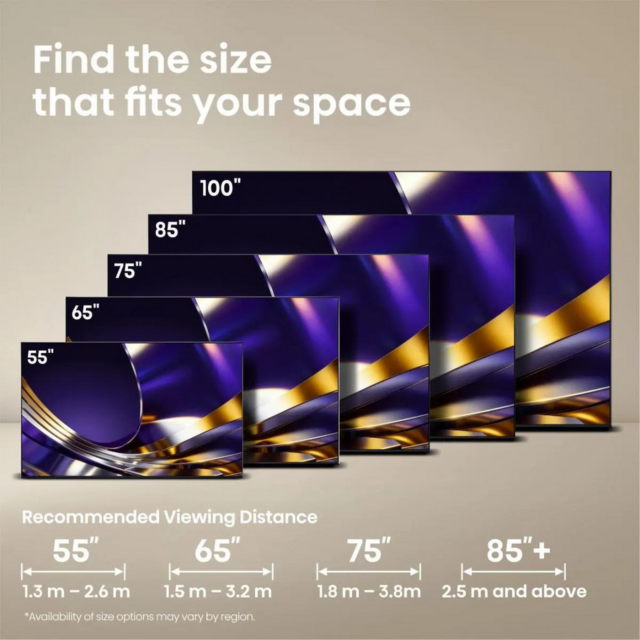 Hisense 100U7STUK PRO 100inch MiniLED 4K 165Hz TV