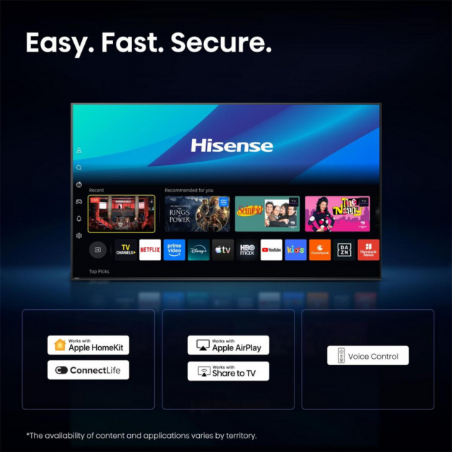 Hisense 50E7STUK PRO 50inch 4K 144Hz Hi-QLED TV