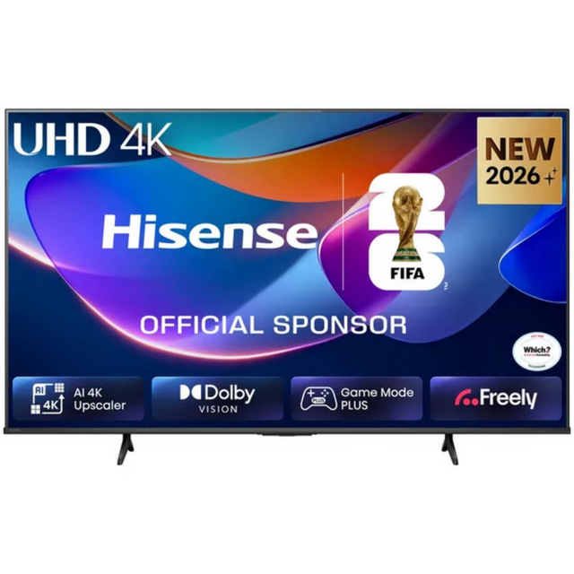 Hisense 65A6STUK 65 inch 4K Ultra HD Smart TV Black