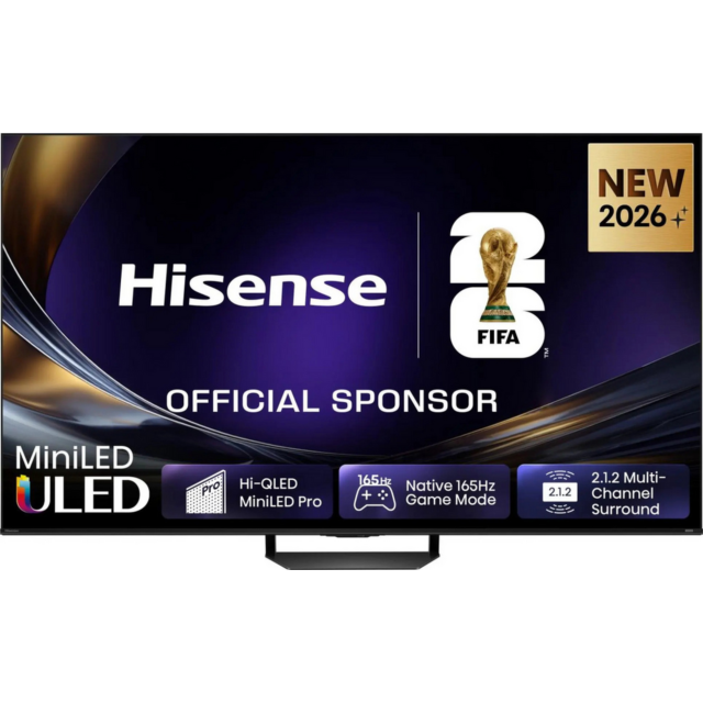 Hisense 75U7STUK 75inch Hi-QLED MiniLED 4K 165Hz TV