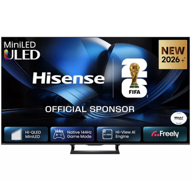 Hisense 85U7STUK 85inch MiniLED 144Hz 4K AI TV
