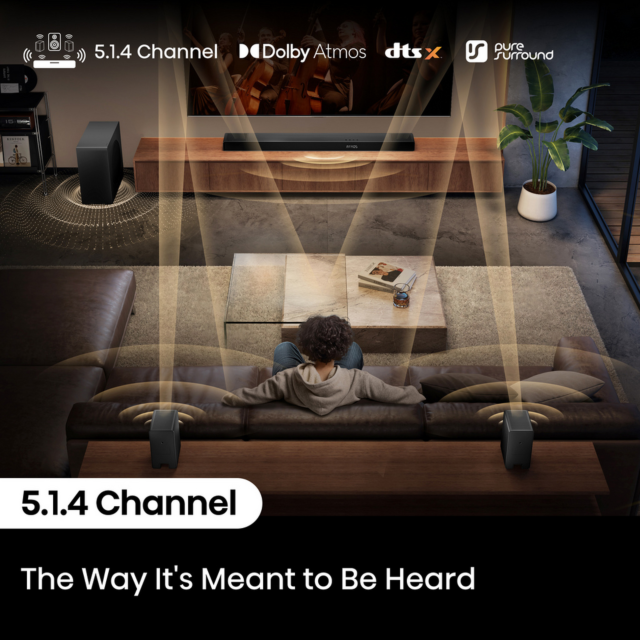 Hisense AX5140Q Wireless 5.1.4ch Soundbar Dolby Atmos