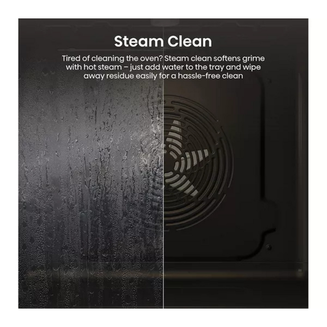 Hisense BI622ABPGUK Built-In Electric Steam Oven Jet Black