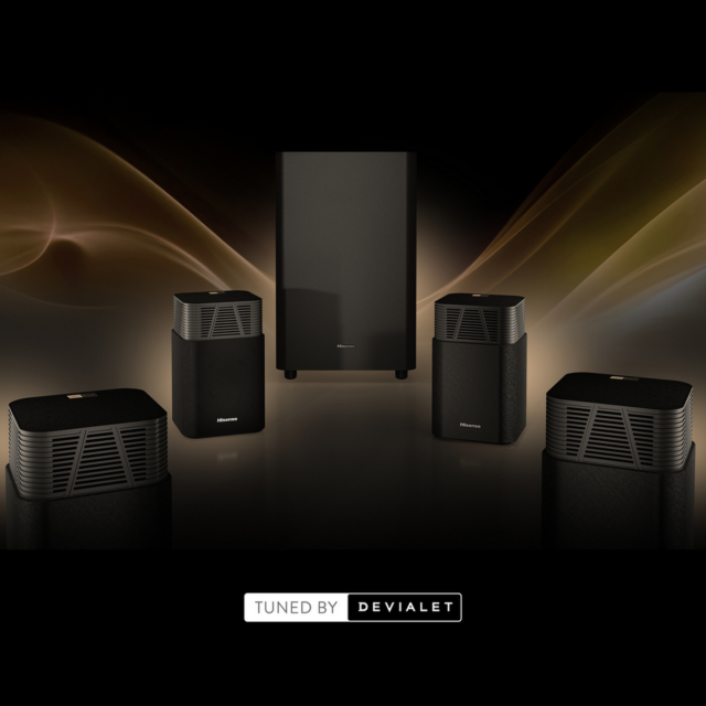 Hisense HT Saturn Wireless 4.1.2ch Soundbar Black