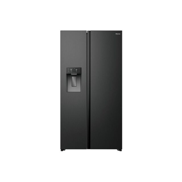 Hisense RS5P528STBE PureFlat Total No Frost American Side By Side - Black