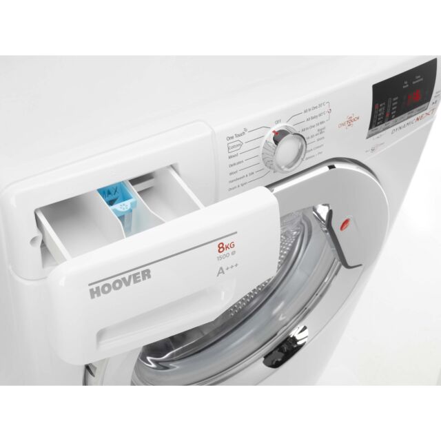 Hoover DXOC58AC3 8Kg 1500 Spin Washing Machine - White