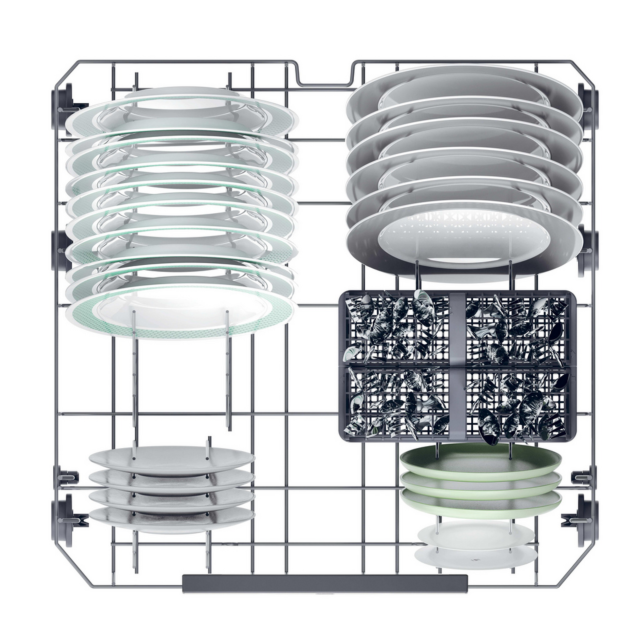 Hoover HFP 4C7E0W-80 Dishwasher 14 Settings White