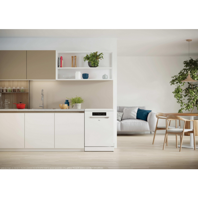 Hoover HFP 4C7E0W-80 Dishwasher 14 Settings White