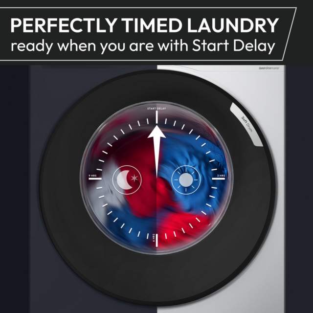 Hoover HGWD 485S8C-80 8kg Washer Dryer White 1400rpm