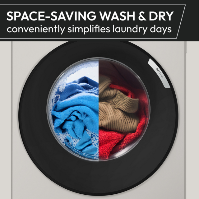 Hoover HGWD 485S8C-80 8kg Washer Dryer White 1400rpm