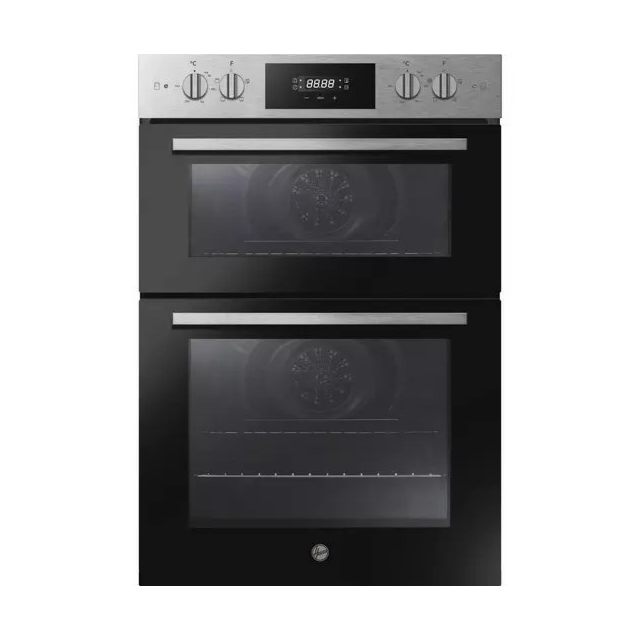 Hoover HO9DC3B308IN 59.5cm Double Oven Electric Cooker - Black