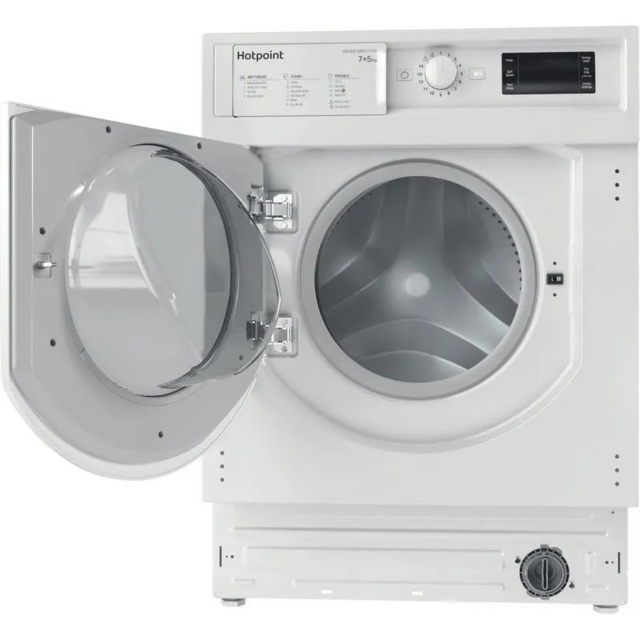 Whirlpool BIWDHG75148UKN 7kg/5kg Integrated Washer Dryer