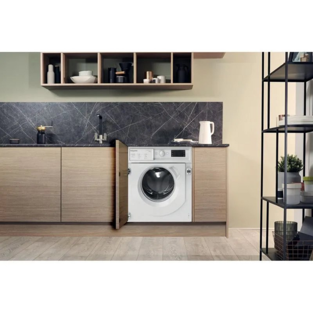 Whirlpool BIWDHG75148UKN 7kg/5kg Integrated Washer Dryer