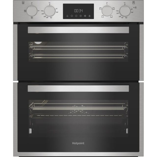 Hotpoint DUH12D1IX Built Under Double Oven